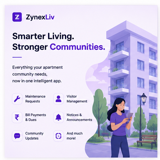 ZynexLiv smarter apartment living card